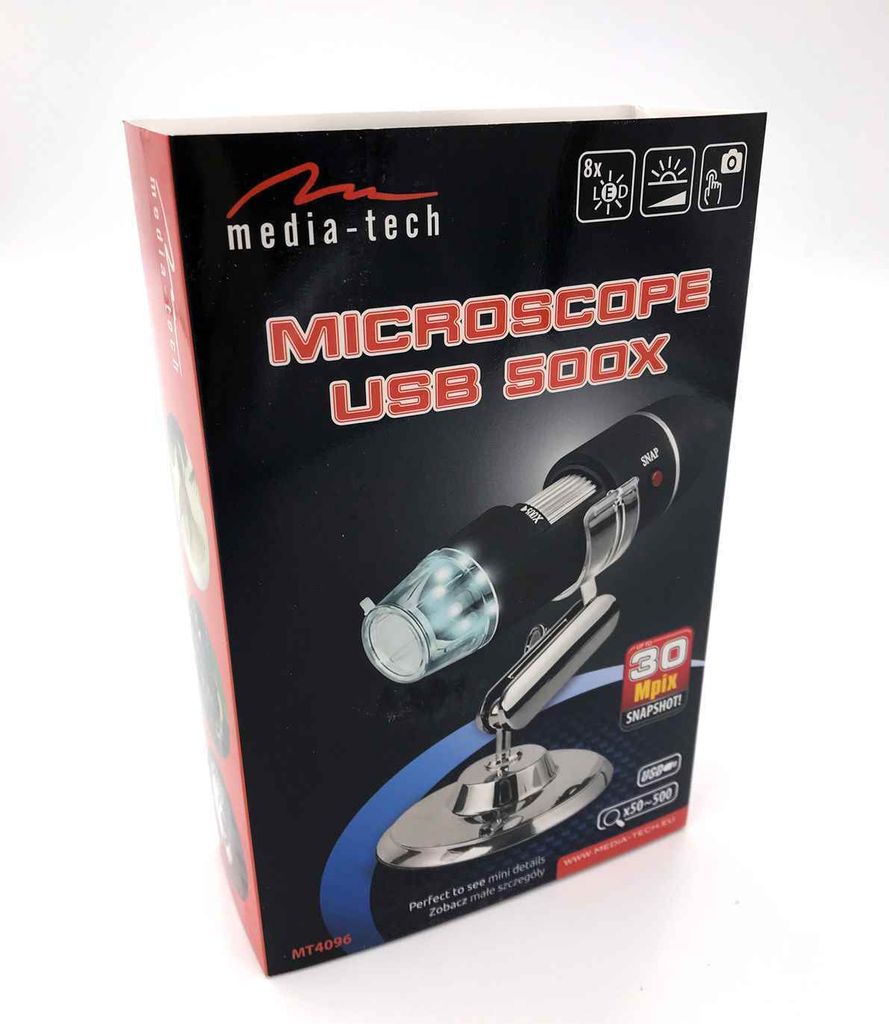 Digitální mikroskop Media-Tech USB 500X MT4096 Obrázek produktu 10