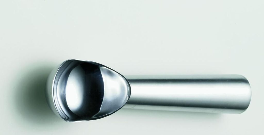 Stöckel - Profi Eis-Dipper aus Aluminium zur Eisportionierung - Modell "A"