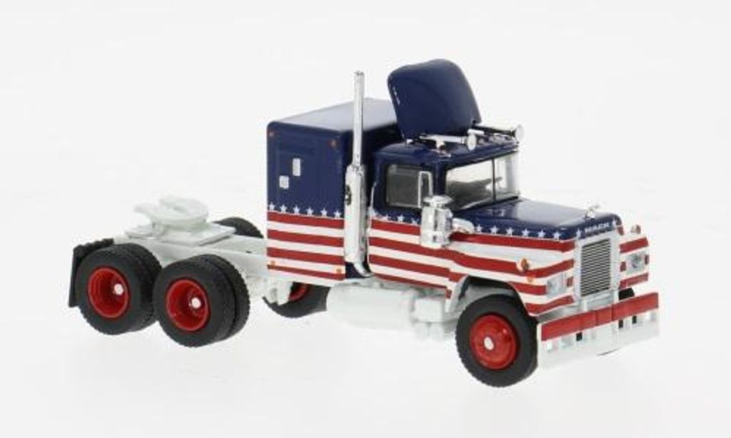 Brekina 85809 - 1/87 Mack RS 700, 1966, Stars & Stripes - Neu