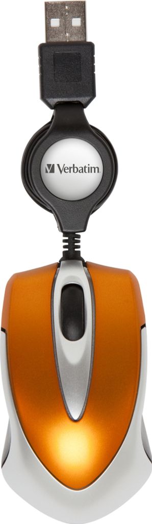 Verbatim Go Mini souris Bureau USB Type-A Optique 1000 DPI Image du produit 