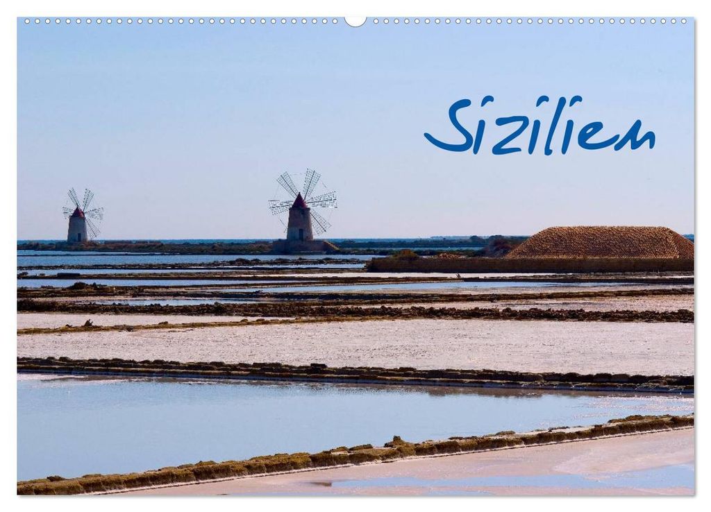 Sizilien (Wandkalender 2027 DIN A2 quer), CALVENDO Monatskalender