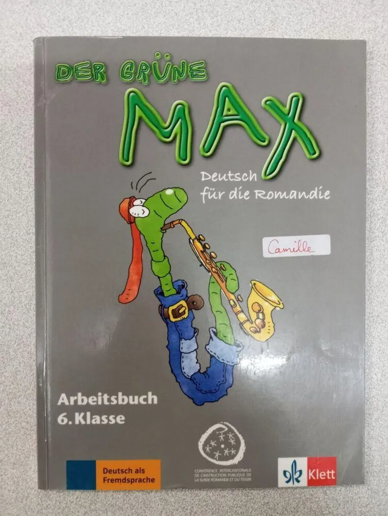 Der grüne Max Deutsch pour la Romandie 6e livre de allemand