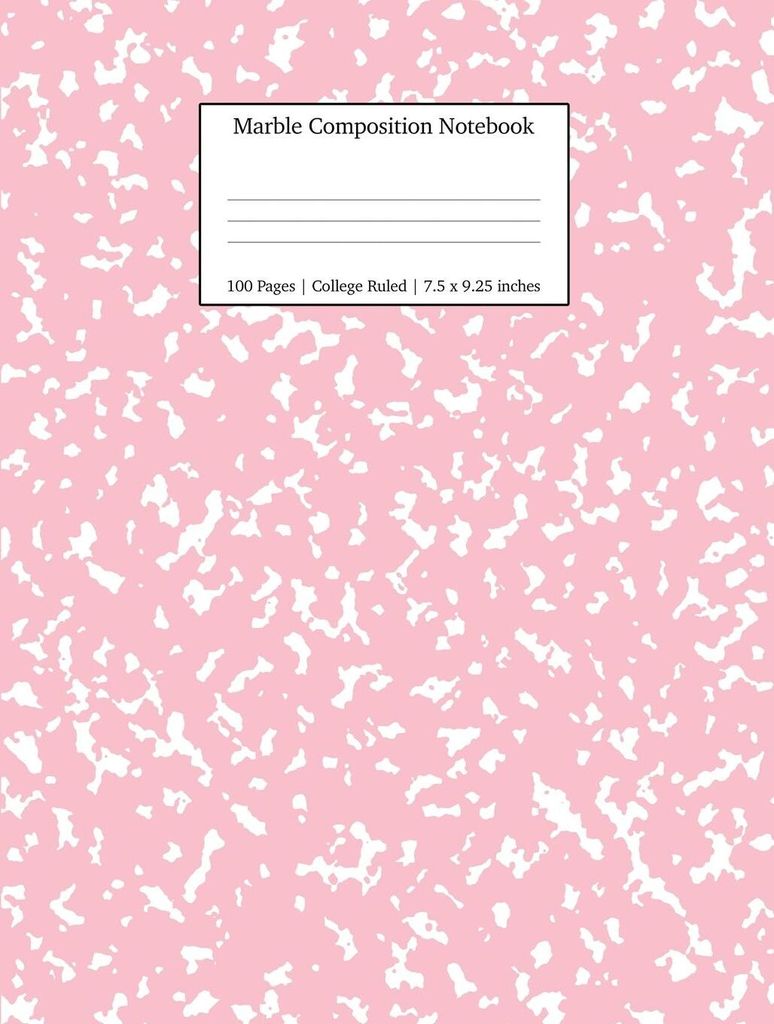 Marble Composition Notebook College Ruled