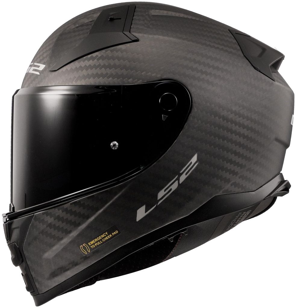 LS2 FF811 Vector II Carbon Helm, carbonio opaco, M (57/58) Immagine del prodotto 