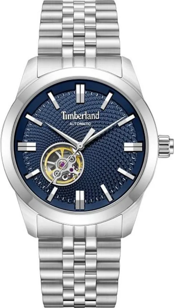 Montre Timberland Homme Argent Timberland-TDWGY0094001 en Acier Inoxydable