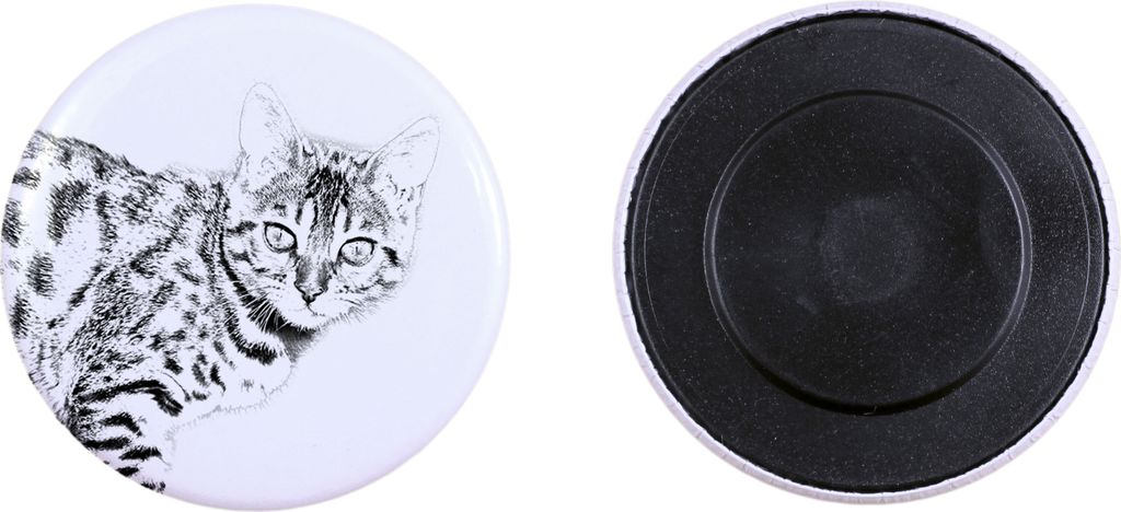 Bengalisch - Sammlung von einzigartigen Magneten, eigenes Foto, Marke Art-Dog