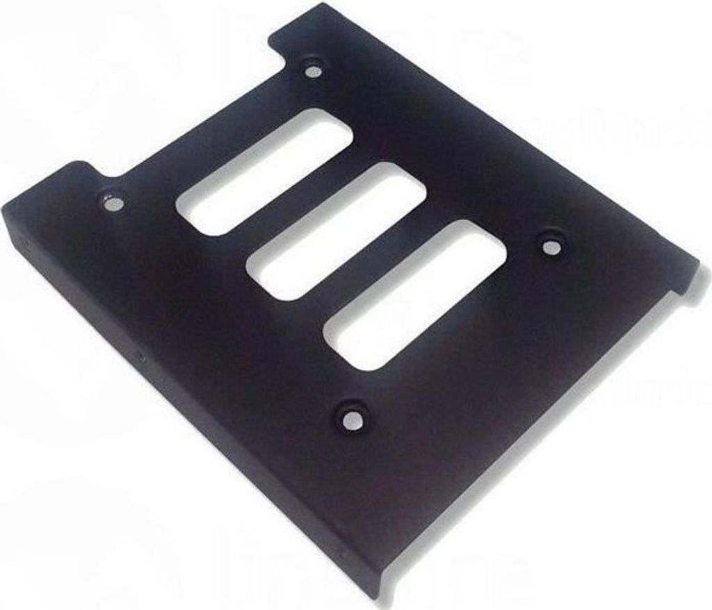 SSD Einbaurahmen 2.5" auf 3.5", Metall, Schwarz, Inklusive Schrauben, Einfache Installation