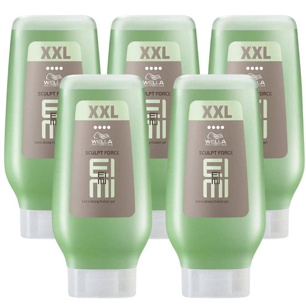 Wella EIMI Sculpt Force XXL Flubber Gel 5 x 250ml Extra Produktbild 