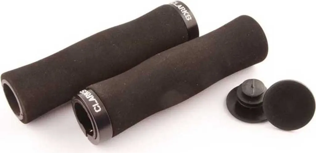 Clarks Clo-224 Poignées Noir 130 mm : Grip de Vélo Haute Performance