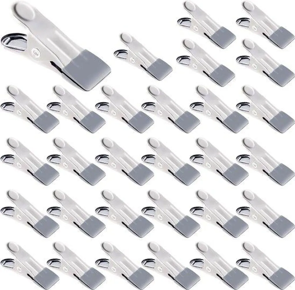 Pinces à linge en inox anti-rouille lot de 30 pour stopper la casse plastique