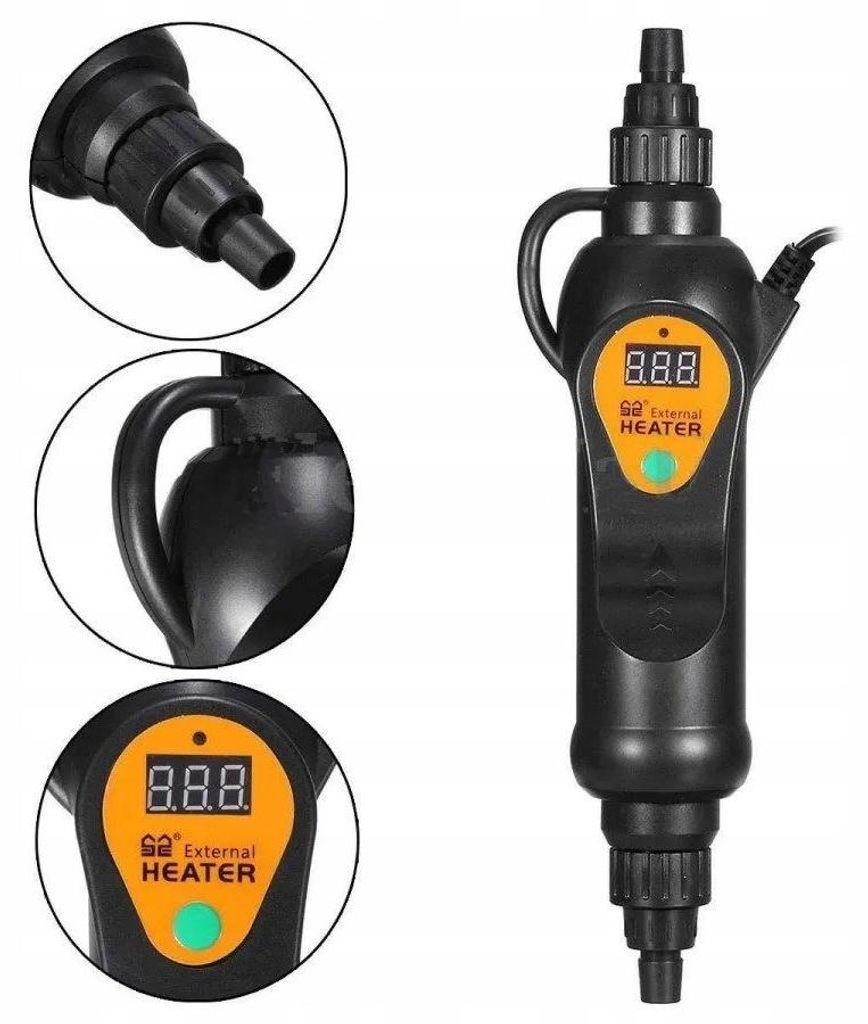 Riscaldatore acquario EH 500 esterno 500W per filtro Immagine del prodotto 