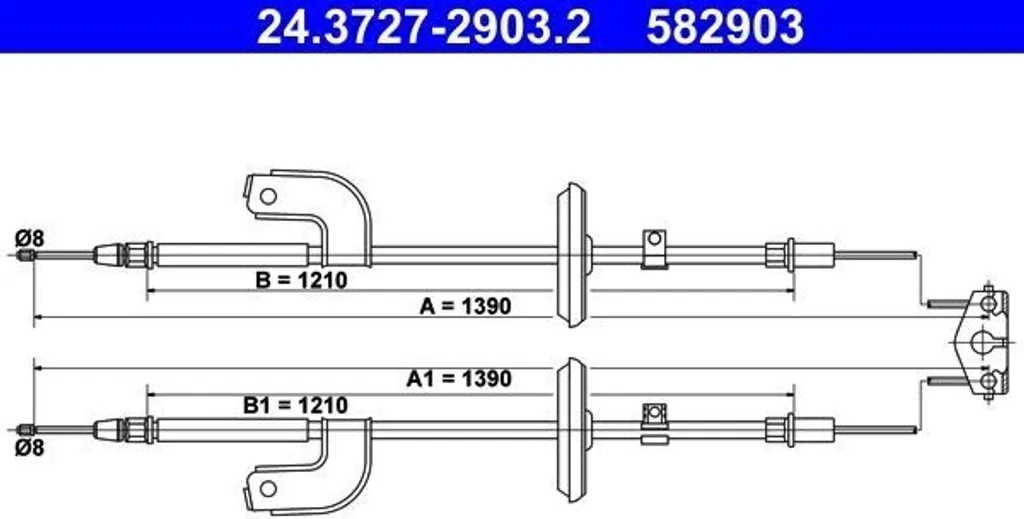 Câble de frein à main grippé sur Aveo T300 ? Solution ATE 24.3727-2903.2