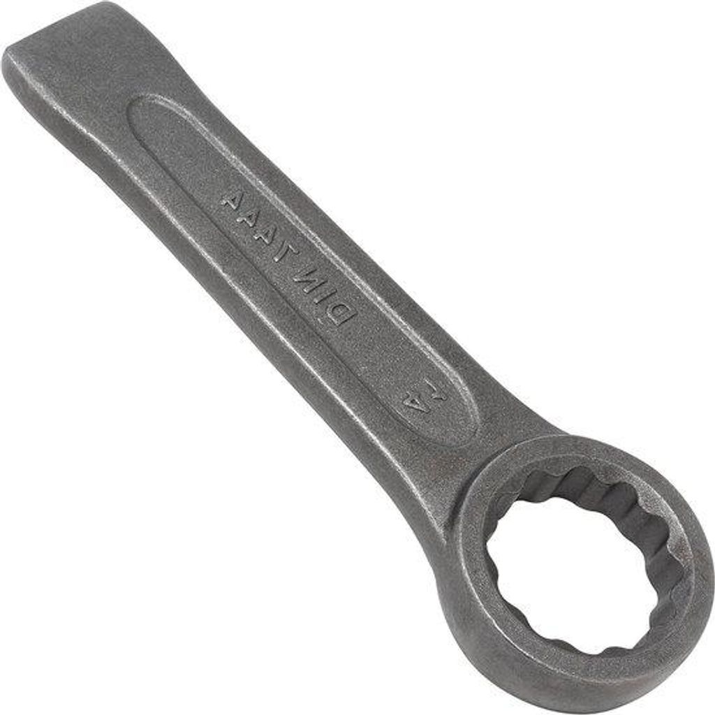 Slagsleutel veelhoekige ster 41x230mm - DIN 7444 - Zilver - van CR-V-staal - Zware belasting - Montage - Mechanisch losmaken - Moer bout aandraaien