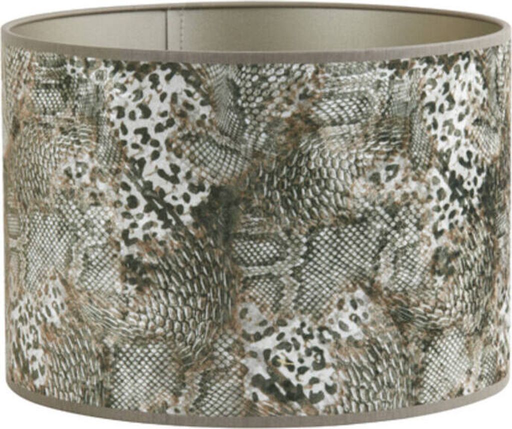 Light & Living - lampenschirm - Keyon - mehrfarbig - textil - Ø 30cm - E27 - 2230834