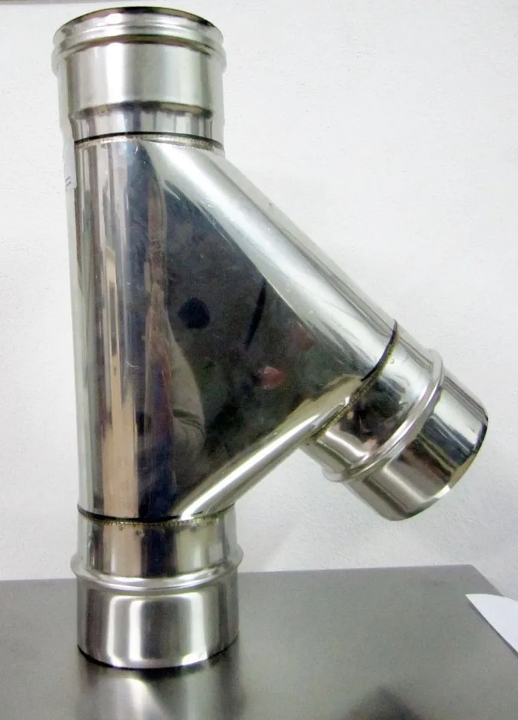 Elemento Braga 135° Acciaio Inox Ø 180 - Scarico Fumi Sicuro T600