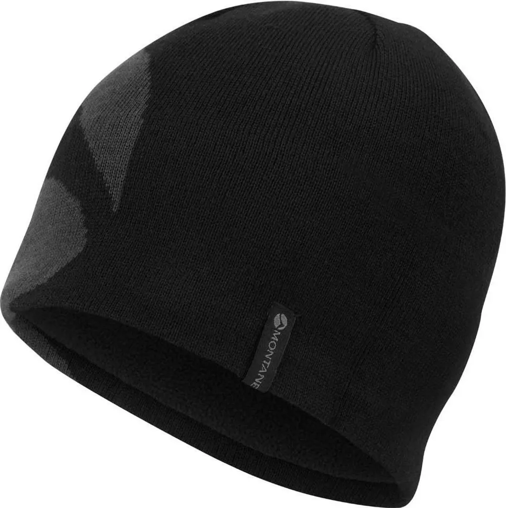 Bonnet Montane Jango Roundel Noir Chaud et Respirant pour Homme Actif