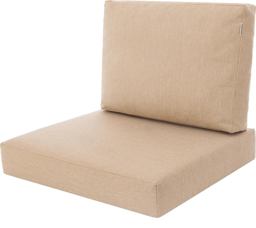 Set Mia Tech 2 Coussins de Siège pour Salon de Jardin en Rotin - Anthracite