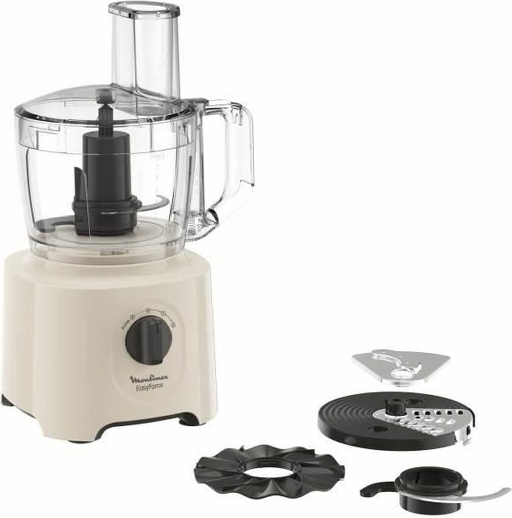 Moulinex Easy Force FP242B10, Weiß, Drehregler, 800 W, 230 Produktbild 