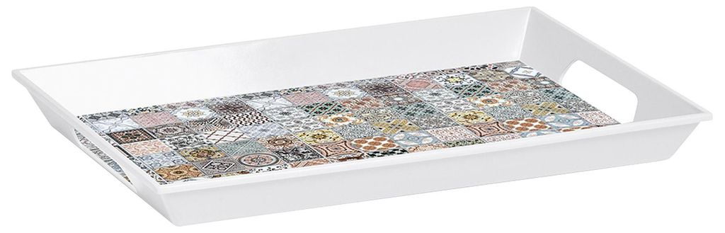 ZELLER PRESENT Melamintablett Mosaik 50x35x5 109835 Zdjęcie produktu 