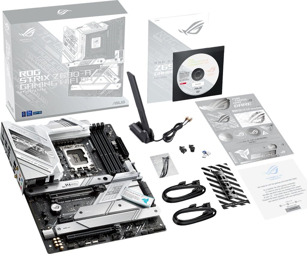 Asus Rog Strix Z690-A Gaming Wifi D4 Lga 1700 Zdjęcie produktu 11