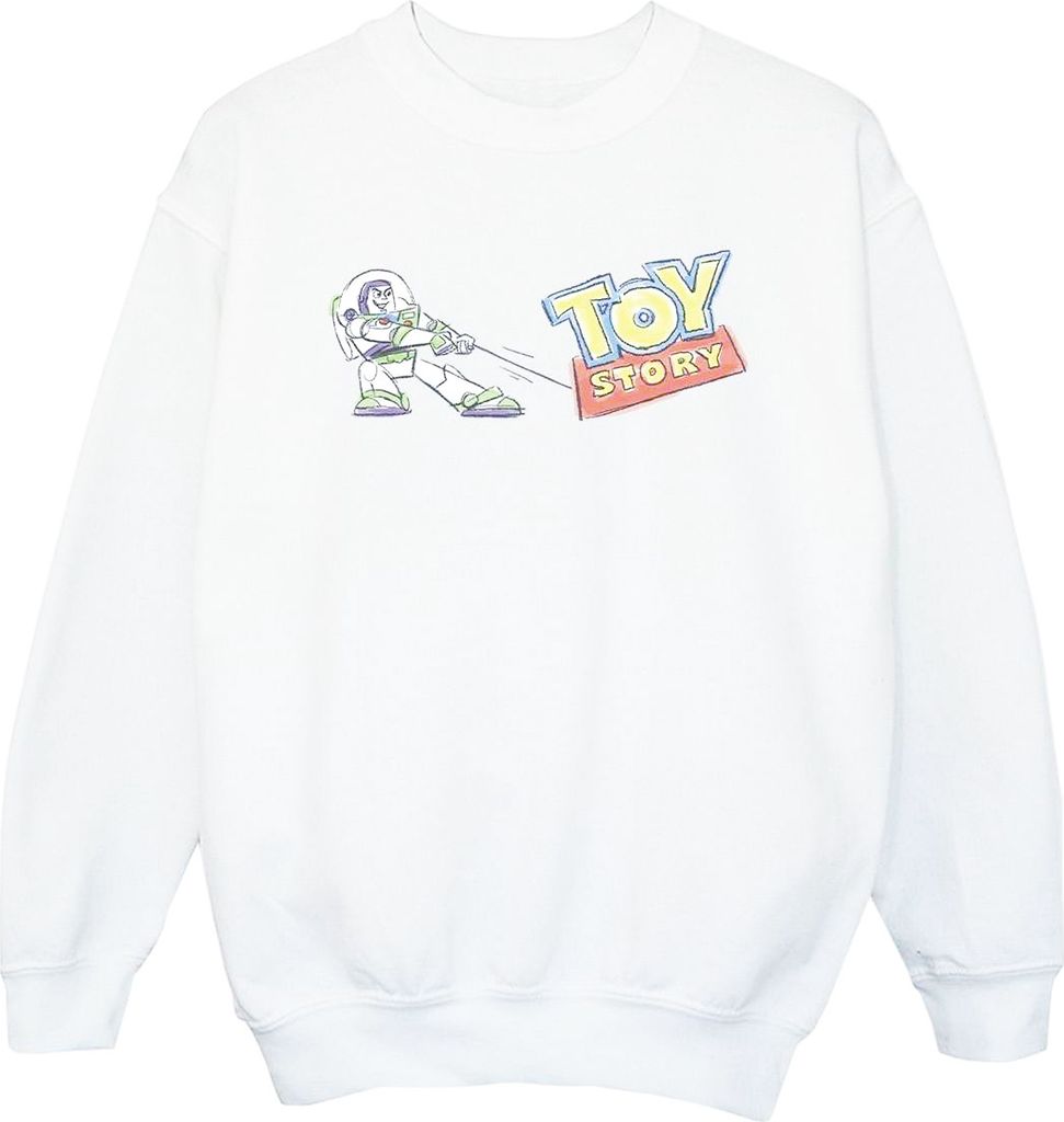 Disney - "Toy Story" Sweatshirt für Mädchen BI41076 (116) (Weiß)