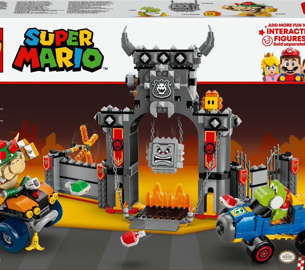 LEGO Super Mario Mario Kart Château de Bowser 1068 Pièces Image du produit 
