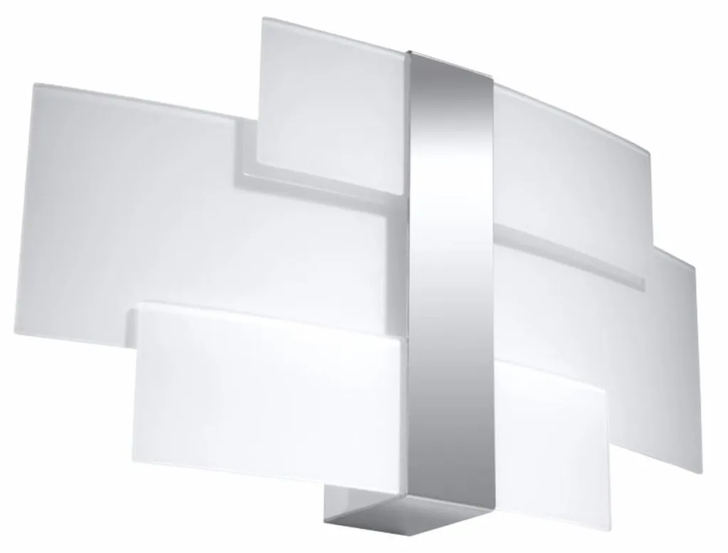 Luminaire Mural LED Design Argent 42 cm pour Éclairage Intérieur Chic
