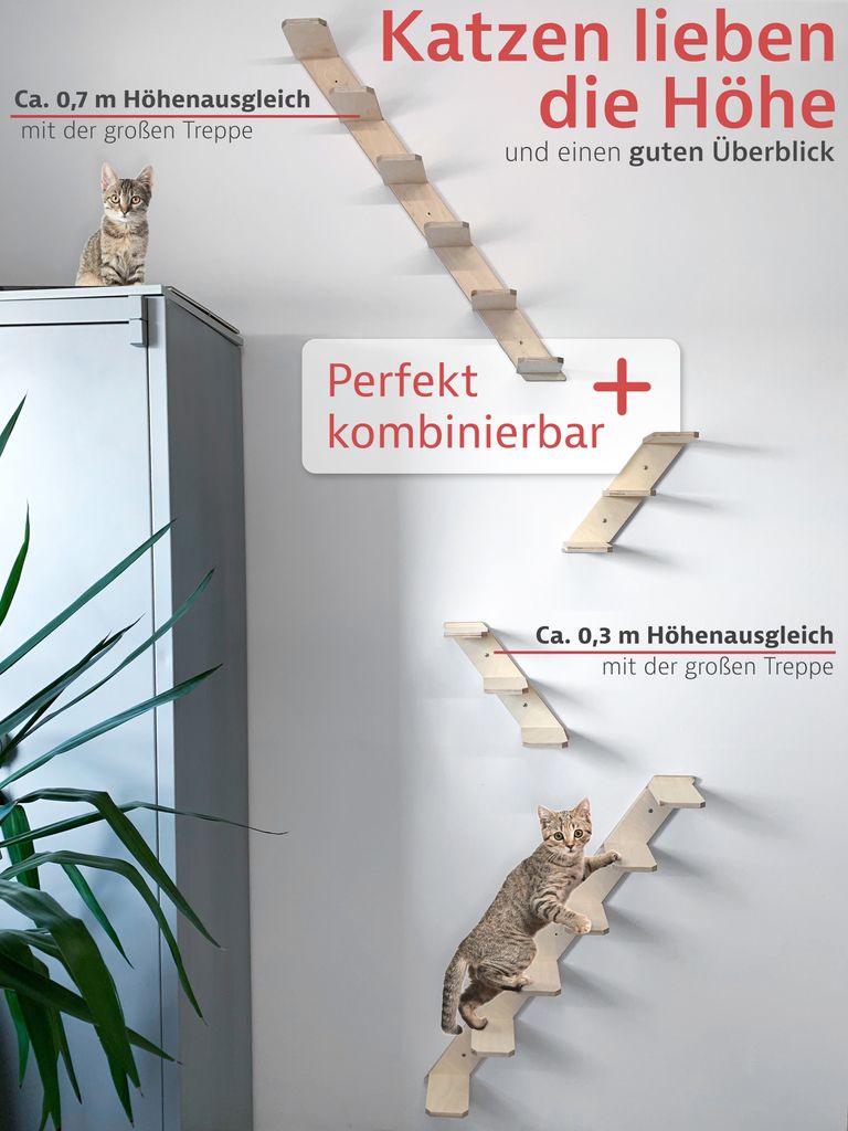 Elmato 13024 Katzentreppe Stufentreppe Leiter mit 6 Produktbild 5