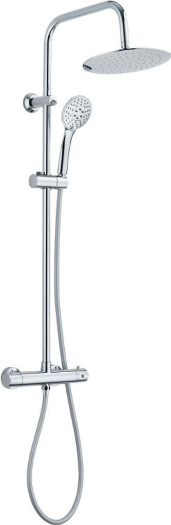 Design Regenbrause Musta Trend Mit Thermostatmischer, Chrom