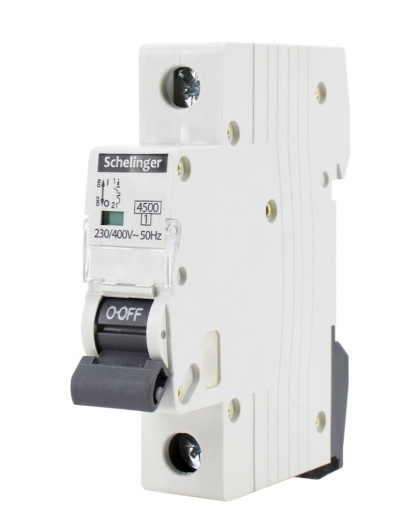 Überstrom-Schutzschalter 1P C 10A SCHELINGER A02-G7-1P-C10