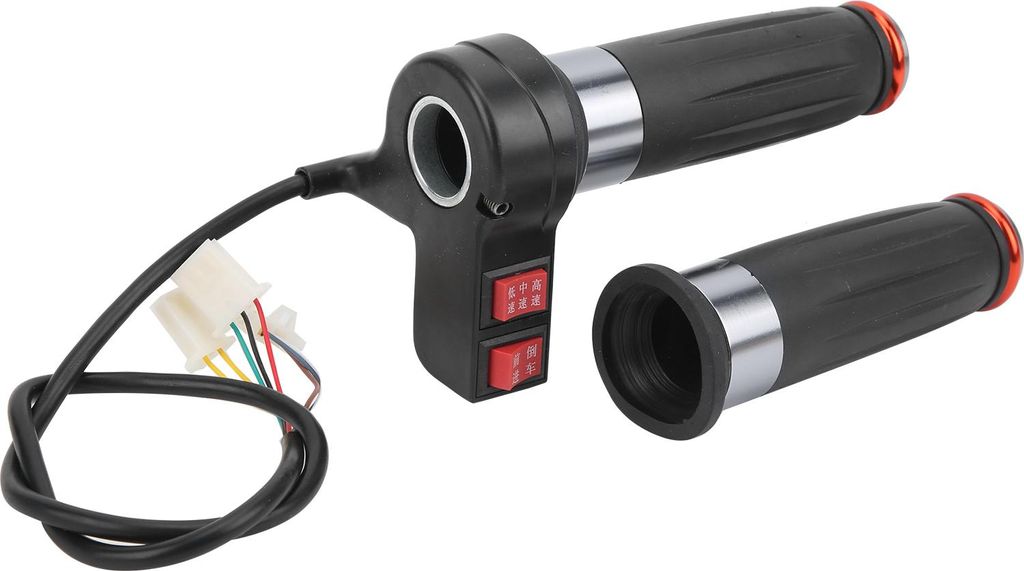 3 Zahnradgeschwindigkeits -Grip -Beschleuniger Universal Electric Scooter Bike Griff (Vorwärts- und Rückwärts -Dreigeer -Regulierung)