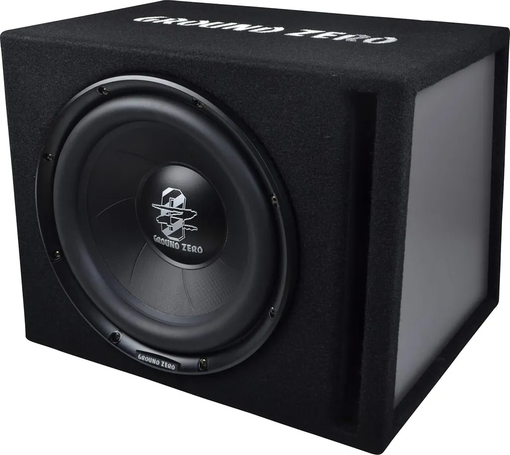Basses Profondes en Voiture avec le Caisson Actif Ground Zero 30cm GZIB - 3