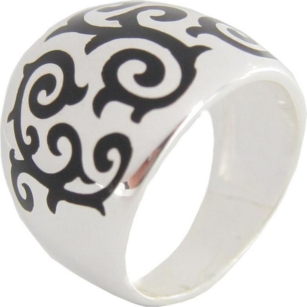 Heartbreaker by Drachenfels Damen Ring marrak. schwarz LD MA 14 Gr.60