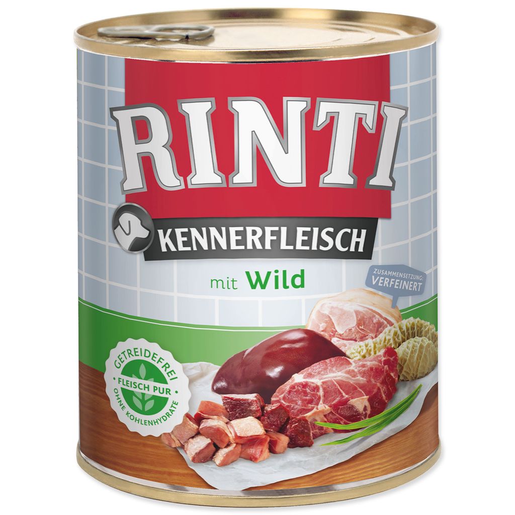 Rinti Kennerfleisch Wild - 800 g Produktbild 