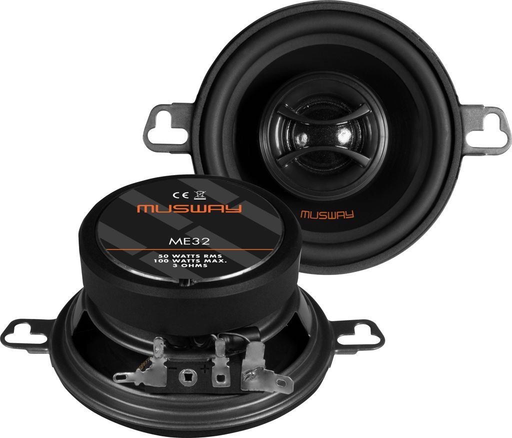 Musway ME32, 2-Wege, 100 W, 50 W, 3 Ohm, 85 - 22000 Hz, 3,9 Produktbild 
