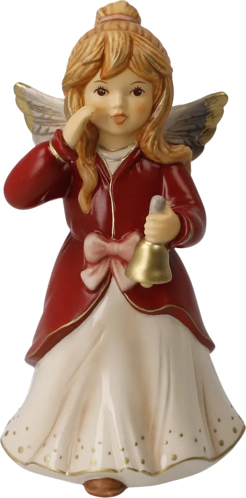 Goebel Heiliger Abend Figurine Ange de Noël en Grès Finition Main