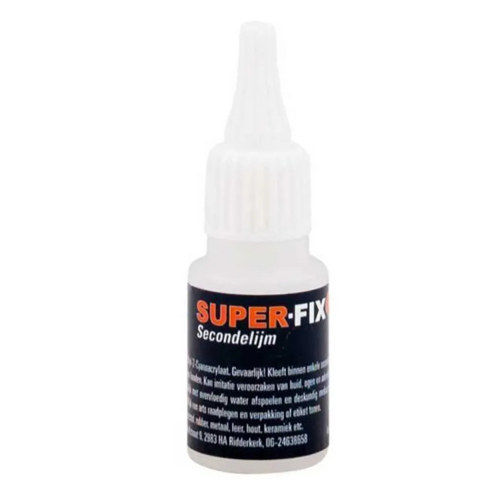Super Fix 20 grammes : Colle Haute Densité avec Adhérence Immédiate