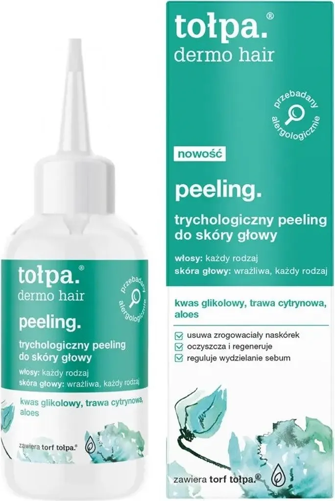 Tołpa Dermo Hair Peeling Tricologico 100ml: Pulizia Profonda Cuoio Capelluto