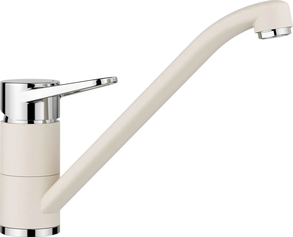 Blanco Wega II - Miscelatore per lavello, bianco morbido/cromo 526980