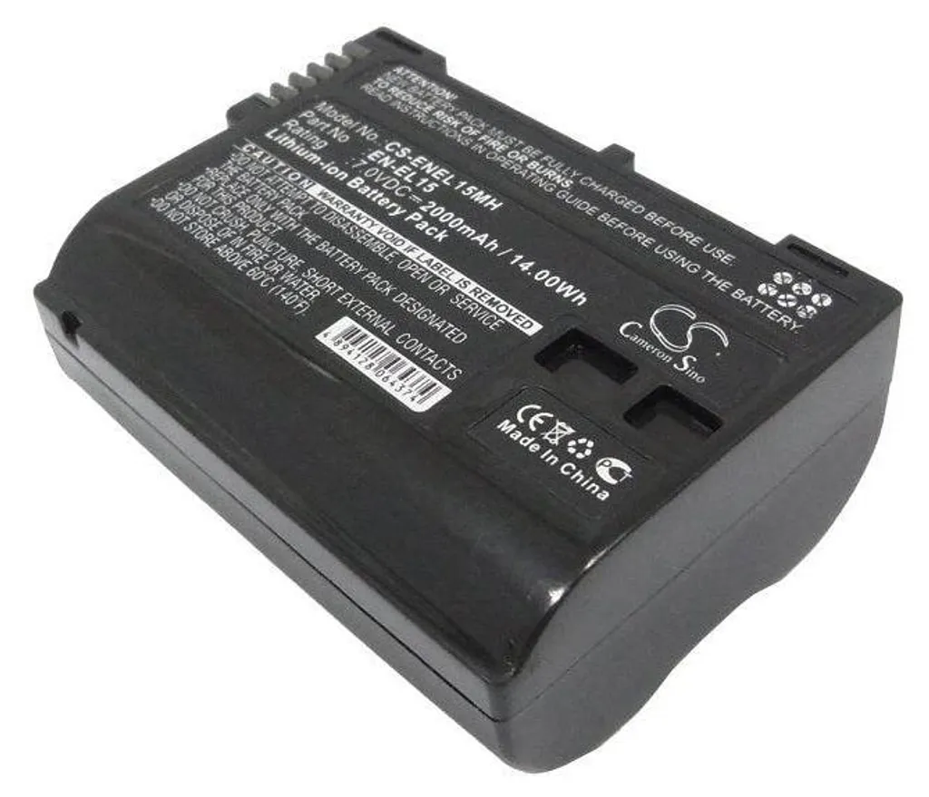 Batteria Nikon EN-EL15 EN-EL15A: Recensione e Vendita | Compatibile