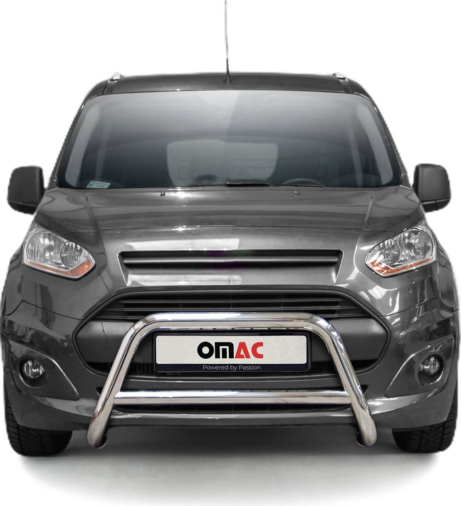 Frontbügel Frontschutzbügel für Ford Connect 2013-2018 Stahl Silber mit ABE