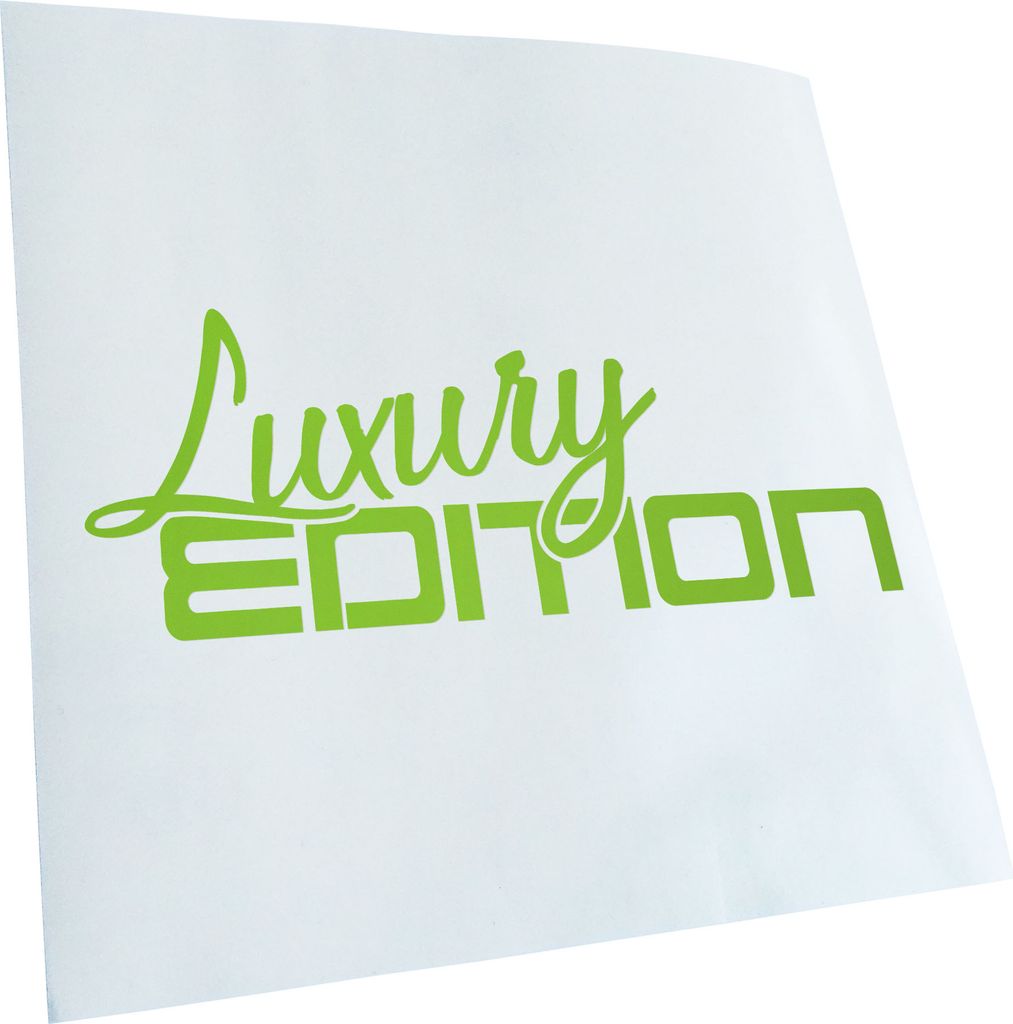 Kiwistar - Autoaufkleber - Luxury Edition - Lichtblau - 20x8cm - Aufkleber für Auto, Laptop, Fahrrad, LKW, Motorrad mehrfarbig JDM Decal Racing