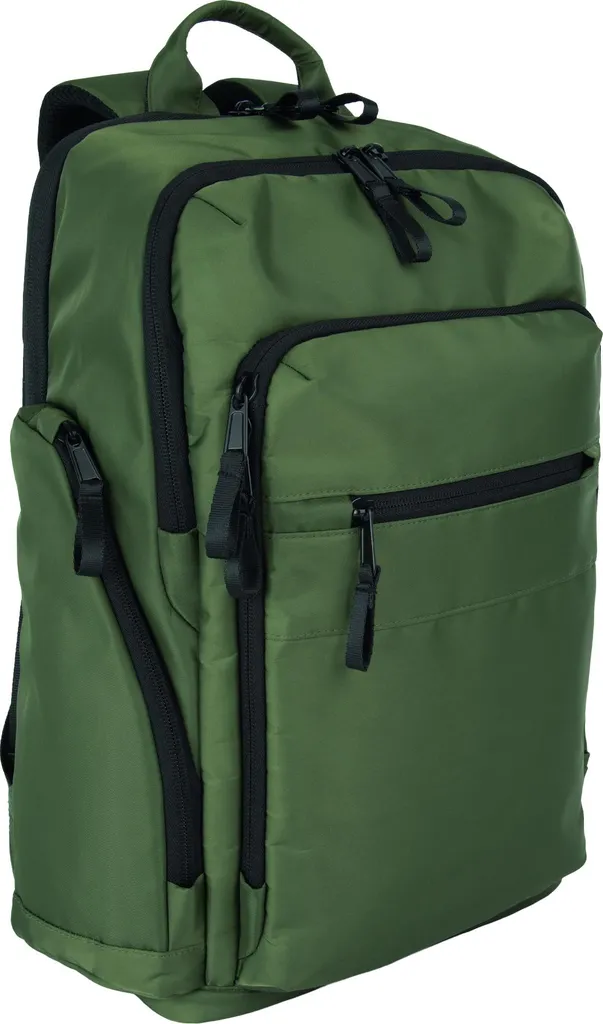 Sac à dos ordinateur Kimood business vert caper avec rangement PC