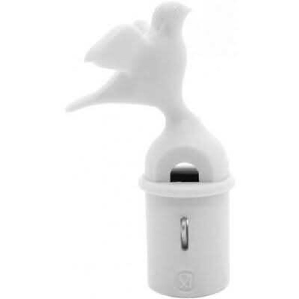 Alessi Ersatzflöte Vogel für Wasserkessel 9093 - Weiß Produktbild 