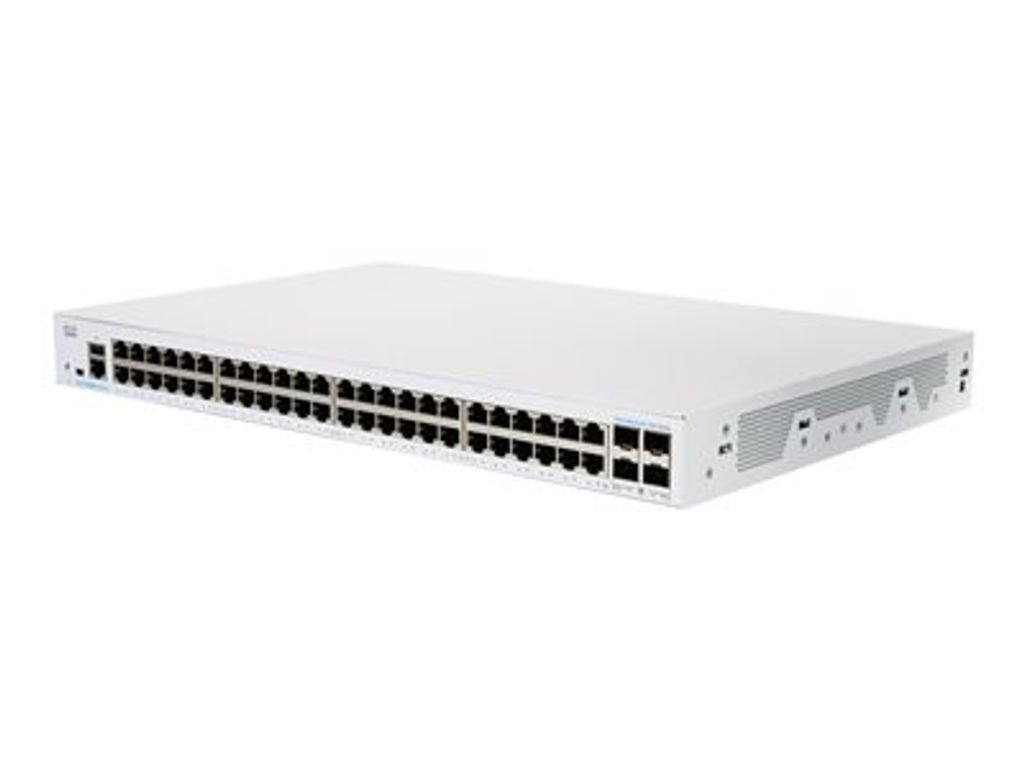 Cisco CBS350-48T-4G-EU Managed L2/L3 Gigabit Ethernet (10/100/1000) Netzwerk-Switch Silber