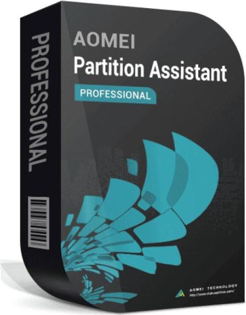 AOMEI Partition Assistant Pro | 2 PC | Lebenslang | Produktbild 
