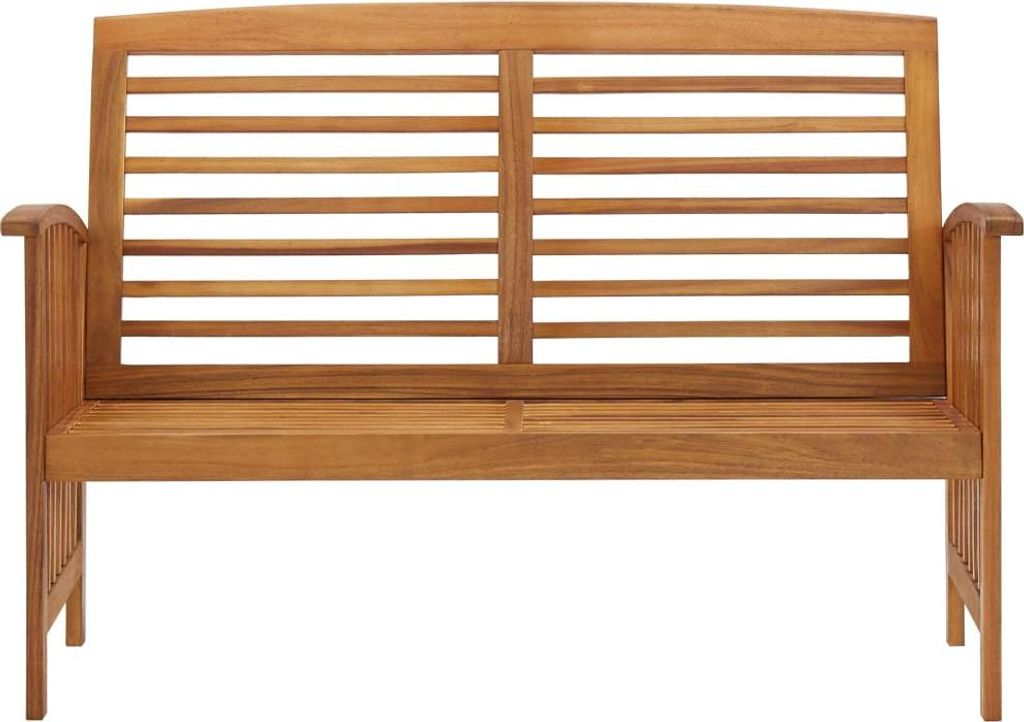 vidaXL Gartenbank 119 cm Massivholz Akazie