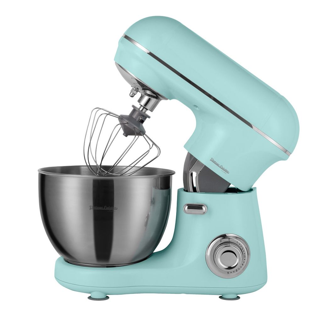 Retro mikser planetarny Vintage Cuisine Miętowy