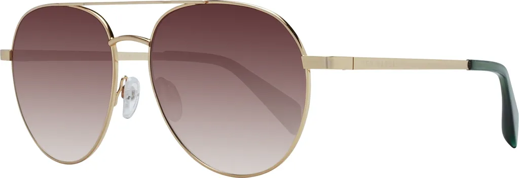 Occhiali Ted Baker TB1682 407 Gold - Aviator Uomo Lenti Sfumate