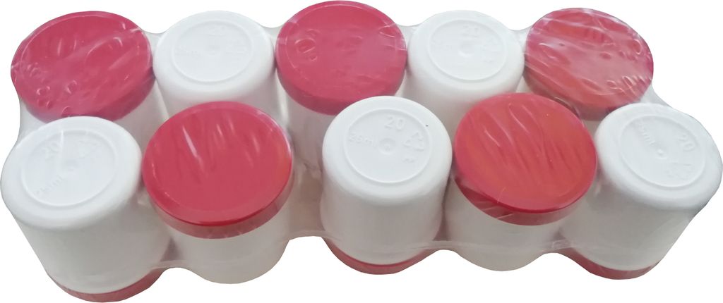 Schraubdosen Safpack 20 Gr 25 ml 20 Stück Homöopathie Safepack